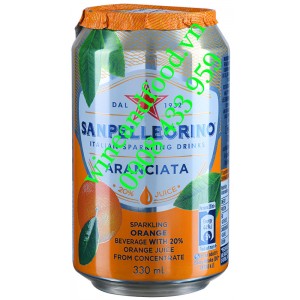 Nước Cam ép Sanpellegrino Aranciata 330ml