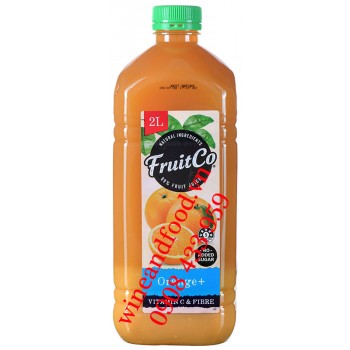 Nước ép Cam vitamin C Fibre Fruitco 2 lít