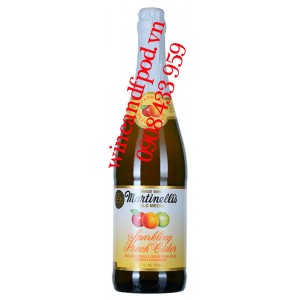 Nước ép đào cider có ga Martinelli's 750ml