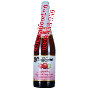 Nước ép Táo và Lựu có ga Martinelli's 750ml