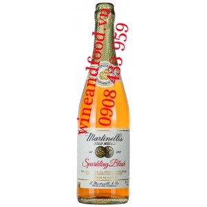 Nước ép Táo và Phúc Bồn Tử có ga Martinelli's 750ml