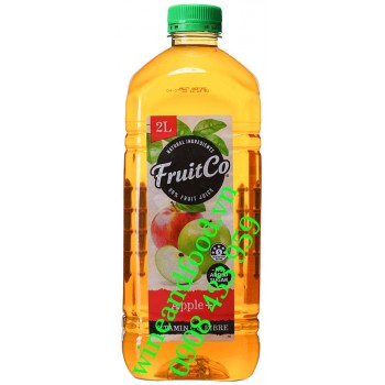 Nước ép Táo vitamin C Fibre Fruitco 2 lít