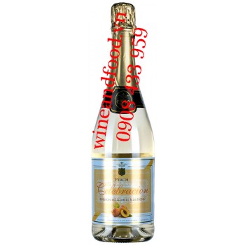 Nước trái cây có ga Le Celebracion vị đào 750ml