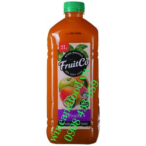 Nước trái cây hỗn hợp Fruitco 10 fruits + 2 lít