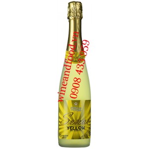 Nước trái cây Cocktail có ga Senac Yellow không cồn 750ml