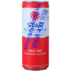 Nước uống trà Star Kombucha Dâu Tây 250ml