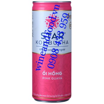 Nước uống trà Star Kombucha Ổi Hồng Pink Guava 250ml