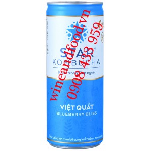 Nước uống trà Star Kombucha Việt Quất Blueberry Bliss 250ml