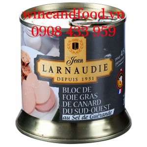 Pate gan ngỗng Bloc De Foie Gras De Canard Du Sud Quest muối Guérande 200g