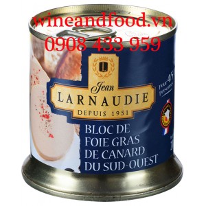 Pate gan ngỗng Bloc De Foie Gras De Canard Larnaudie 200g