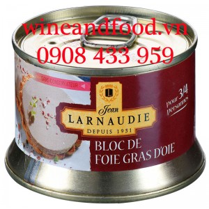 Pate gan ngỗng Bloc De Foie Gras D'oie Larnaudie 130g