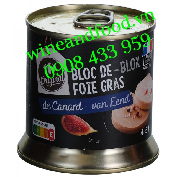 Bloc de foie gras de canard avec 30 % de morceaux - Carrefour - 300 g