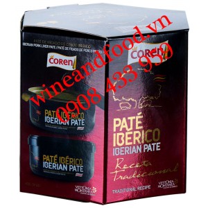 Paté Ibérico Coren hộp 2 hũ 2x78g