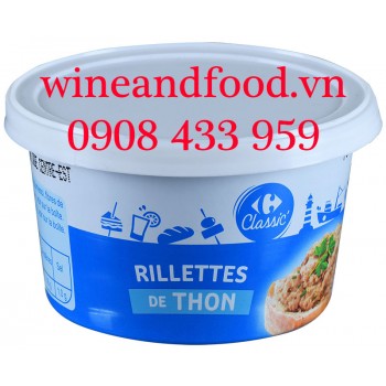 Pate Rillettes cá ngừ Classic 125g