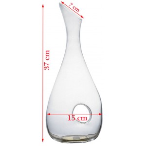 Bình Decanter rượu vang kiểu 04