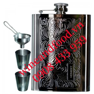 Bộ bình rượu inox Hip Flask 4 món Honest Lighter 240ml