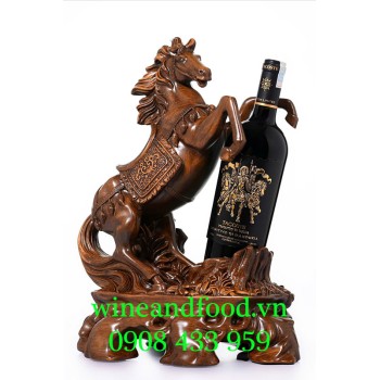 Kệ rượu vang gỗ Phi Mã