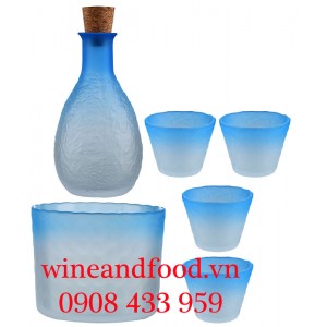 Bộ bình rượu Sake 6 món Nhật Bản 45