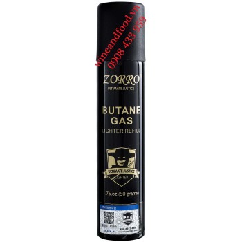 Bình bơm Gas bật lửa Zorro 50g 