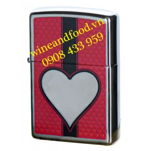 Bật Lửa Zippo Trái Tim Made In USA 08