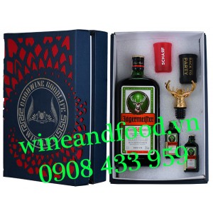 Hộp quà rượu Jagermeister 1 1L