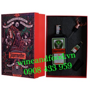 Hộp quà rượu Jagermeister 7 1L