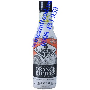 Nước Cam Đắng Orange Bitter Gin Barrel Age Fee Brothers 150ml