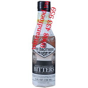 Nước đắng Bitters Whiskey Barrel Age Fee Brothers 150ml