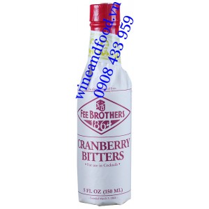 Nước đắng Nam Việt Quốc Cranberry Bitters Fee Brothers 150ml