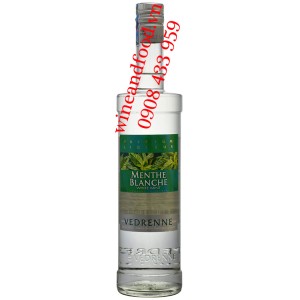 Rượu Bạc Hà trắng Menthe Blanche White Mint Vedrenne 700ml