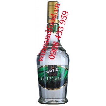 Rượu Bols Peppermint White Creme de Menthe 750ml