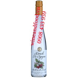 Rượu Cherry Eau de Vie De Kirsch La Cigogne 50cl