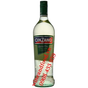 Rượu Liqueur Cinzano Extra Dry 1 Lít