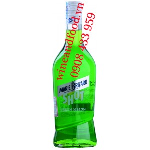 Rượu mùi Dưa Lưới Shot Green Melon Marie Brizard 70cl