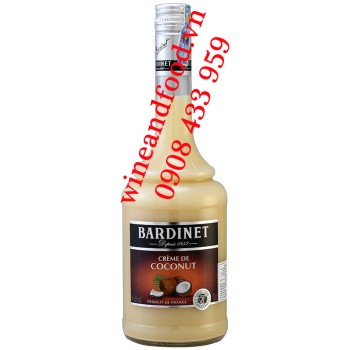 Rượu pha chế Bardinet Cream de Coconut 70cl