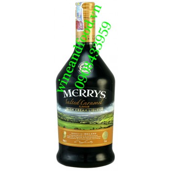 Rượu sữa Merrys Salted Caramel Irish cream 700ml