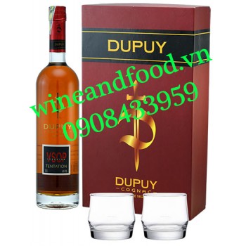 Rượu Cognac Dupuy Tentation VSOP hộp quà 70cl