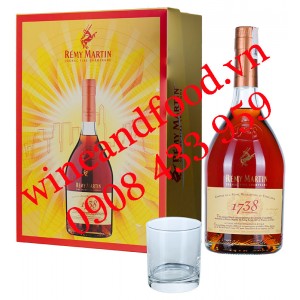 Rượu Cognac Rémy Martin 1738 hộp quà 70cl