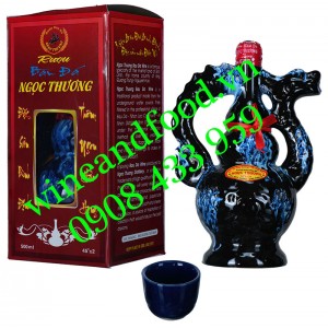 Rượu gạo Bàu Đá Rồng Ngọc Thương 500ml