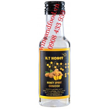 Rượu mật Ong vị Gừng Ginger H.T Honey mini 50ml