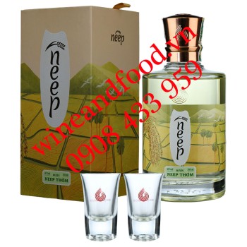 Rượu Neep Thơm hộp quà 2 ly 500ml