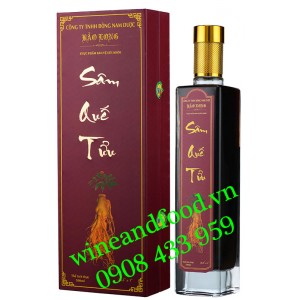 Rượu Sâm Quế Tửu Bảo Long 500ml