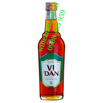 Rượu Vị Dân Hồng Sâm 375