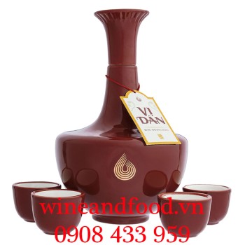 Rượu Vị Dân Thượng Hạng có ly 500ml