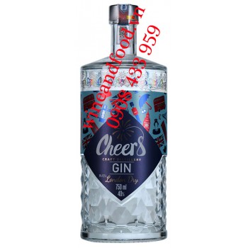 Rượu Cheers London Dry Gin 750ml