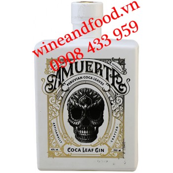 Rượu Gin Amuerte Coca Leaf Crafted White 700ml