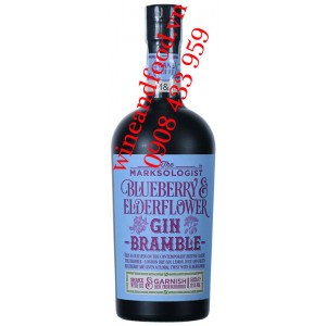 Rượu Gin Bramble Blueberry & Elderflower The Marksologist 500ml