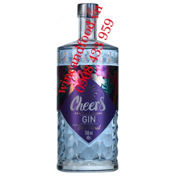 Rượu Gin Cheers Blue Floral 750ml