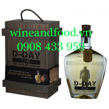 Rượu Gin D Day Gold Edition 70cl