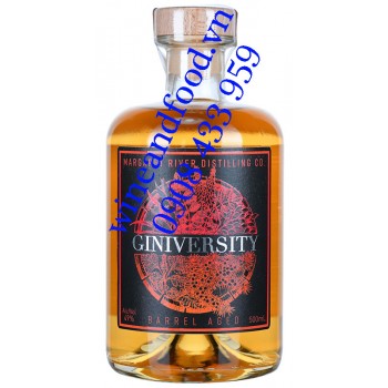 Rượu Gin Giniversity Barrel Age 500ml